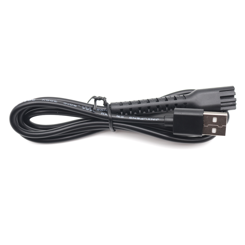 USB Charging Cable For Wahl 8148/8591/8504/8509/1919/2240/2241 Power Cord 1M Length Professional Hair Clipper Accessories