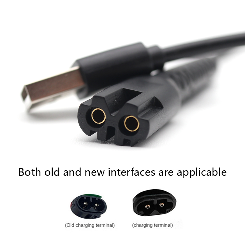 USB Charging Cable For Wahl 8148/8591/8504/8509/1919/2240/2241 Power Cord 1M Length Professional Hair Clipper Accessories