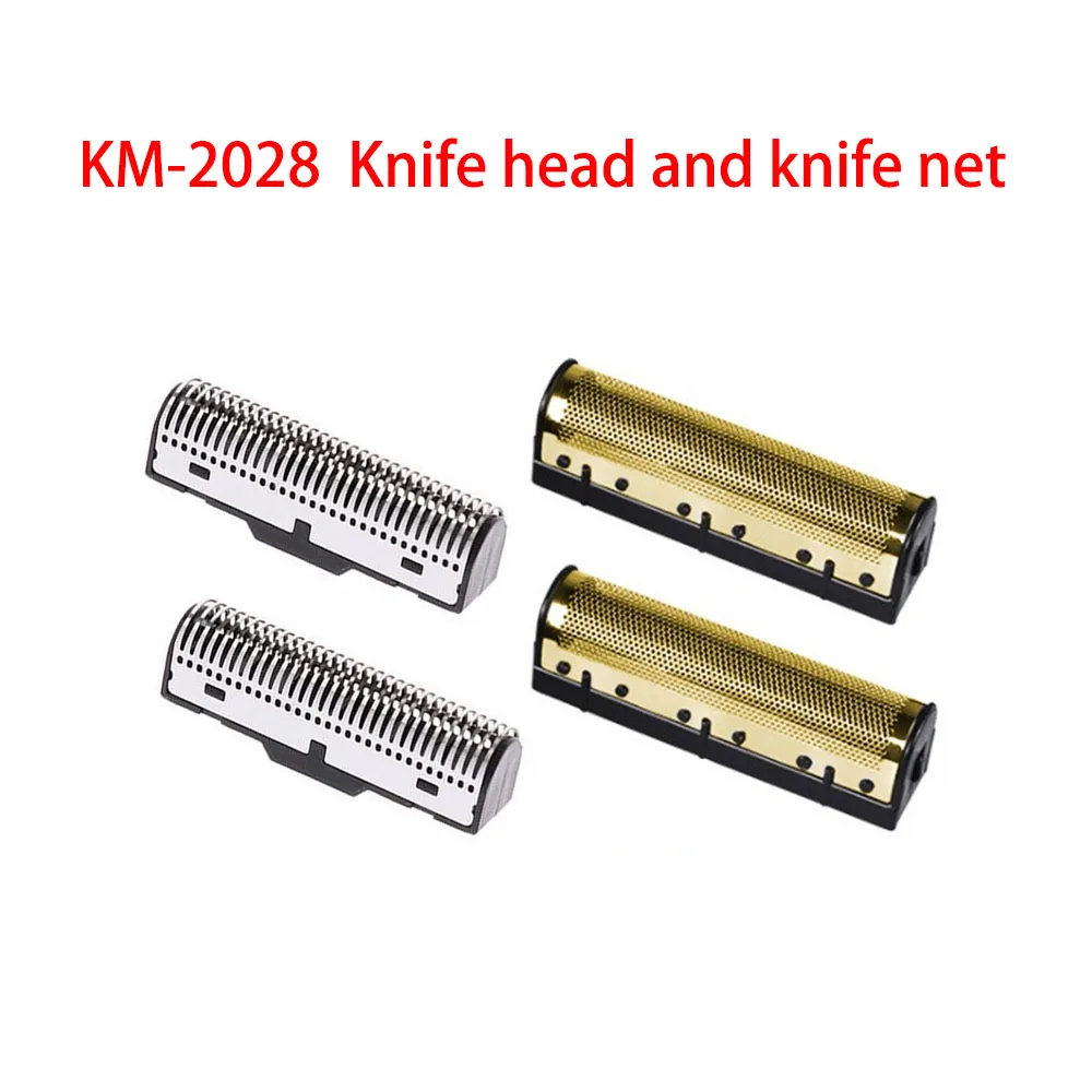 Replacement Blade for Kemei KM-1102/2026/2027/2028 Original Professional Blades Set Knife Head And Knife Net Shaving Accessories