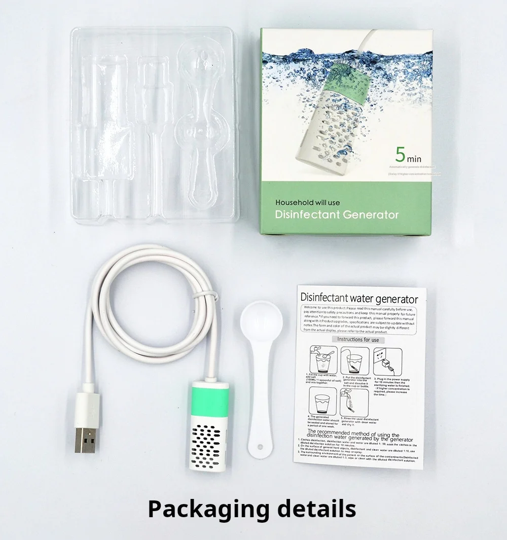 Disinfectant Generator, Sodium Hypochlorite Generator, Homemade 84 Disinfectant Water Sterilization Sterilizer, Disinfectant Mak