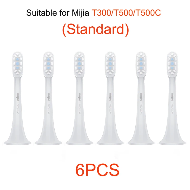 Original MIJIA Sonic Electric Toothbrush Heads Replacement Brush Heads for T100 T200 T200C T300 T301 T302 T500 T700