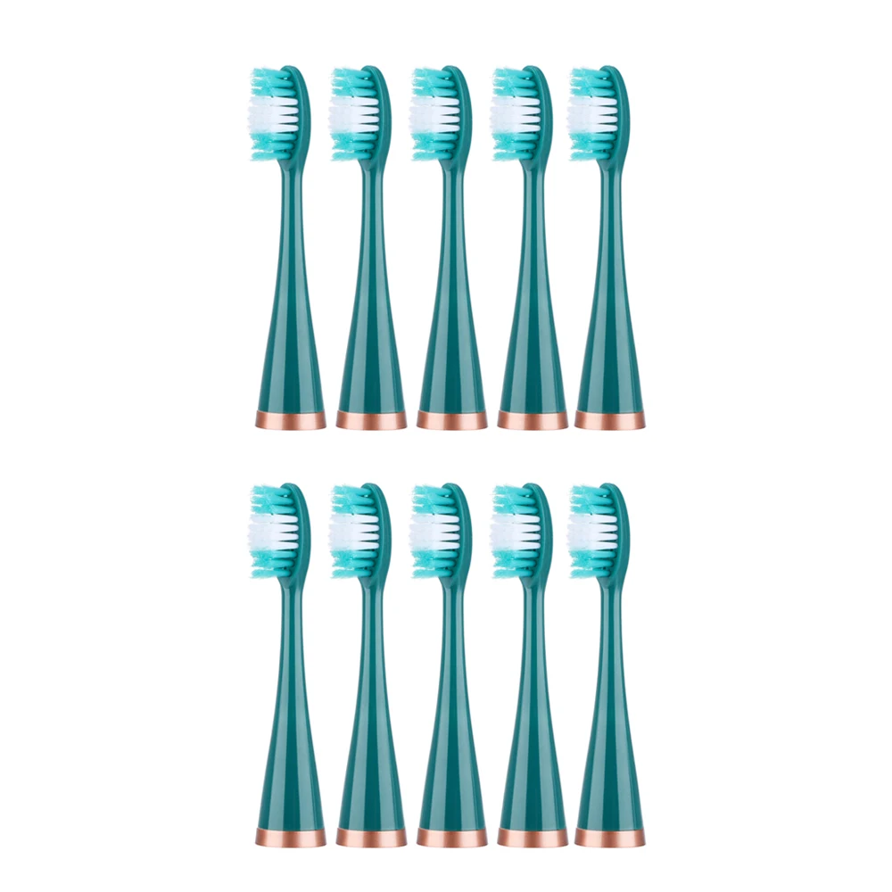 10pcs/lot Ultrasonic Electric Toothbrush Heads Replacement Brush Heads For Ultrasonic Electric Toothbrush Whitening Teeth Brush