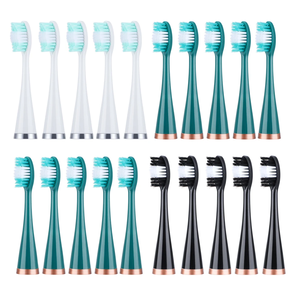 10pcs/lot Ultrasonic Electric Toothbrush Heads Replacement Brush Heads For Ultrasonic Electric Toothbrush Whitening Teeth Brush
