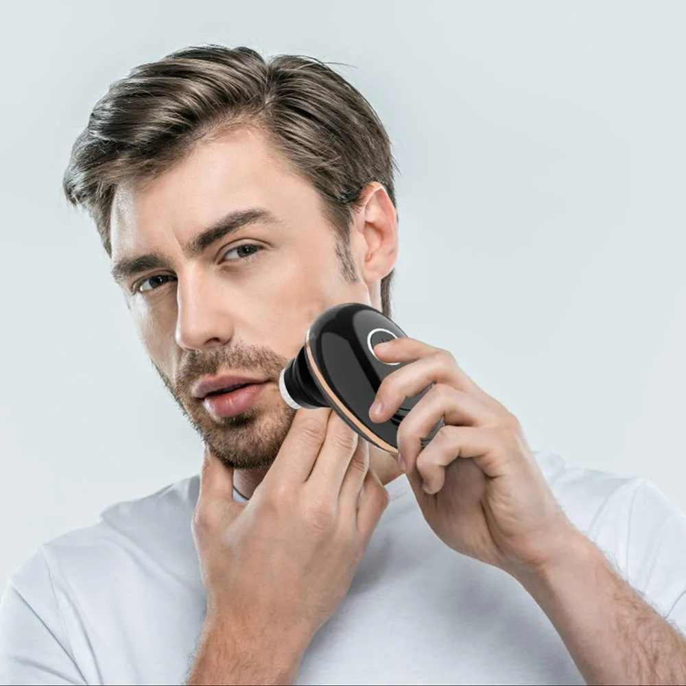 Electric Shaver Electric Razor Rotary Beard Trimmer Rechargeable Shaving Machine for Men Beard Razor Waterproof 5-Blade