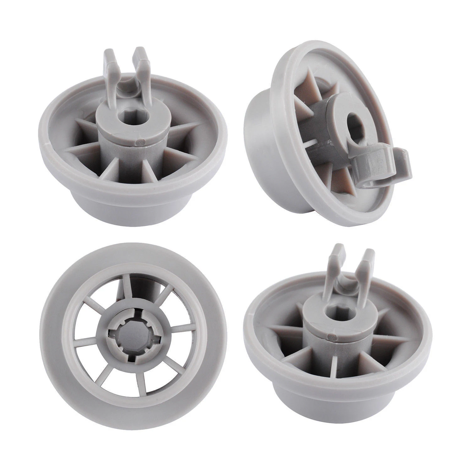 4pcs Dishwasher Wheels For Siemens Neff Dish Washing Machine Rack Basket Wheels Replacement Parts
