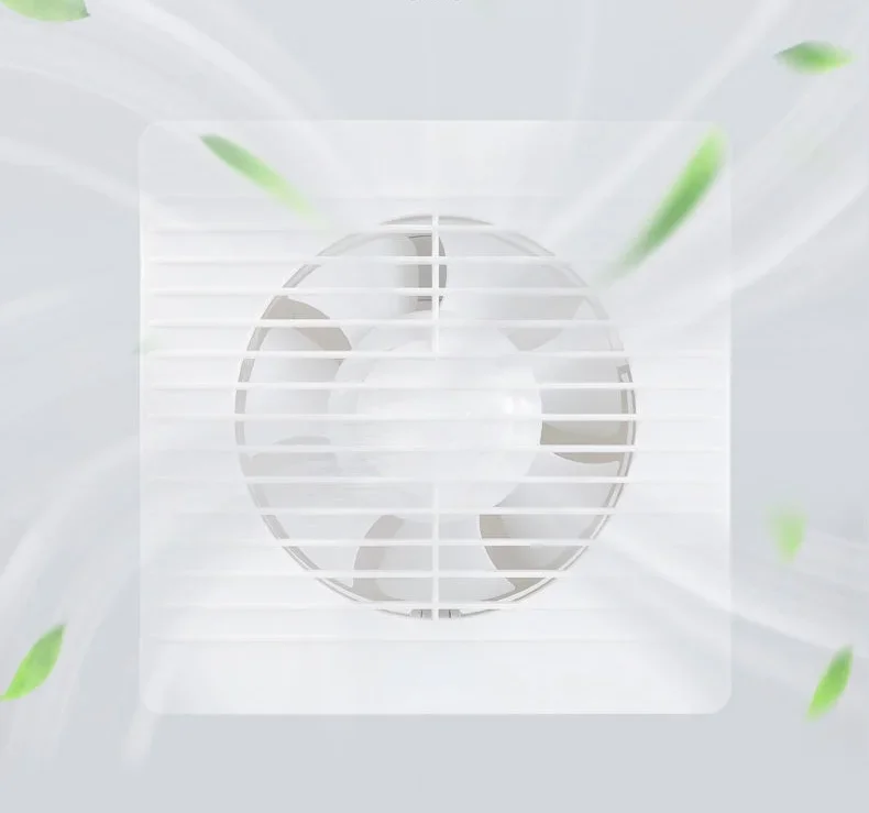 4'6'8' Exhaust Fan Toilet Powerful mute Exhaust Fan Household Wall Exhaust Fan Ventilation Fan for Dropshipping