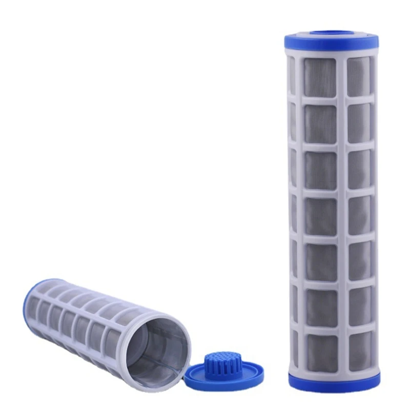 Washable Water Purifier Filter 10 Inch Stainless Steel Mesh Filter Cartridges Filter Accuracy 40 Microns