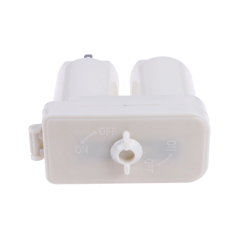 3/2/1Pcs Double Compartments Universal Battery Box for Gas Water Heater Accessories Parts Plastic Double Battery Case(white)