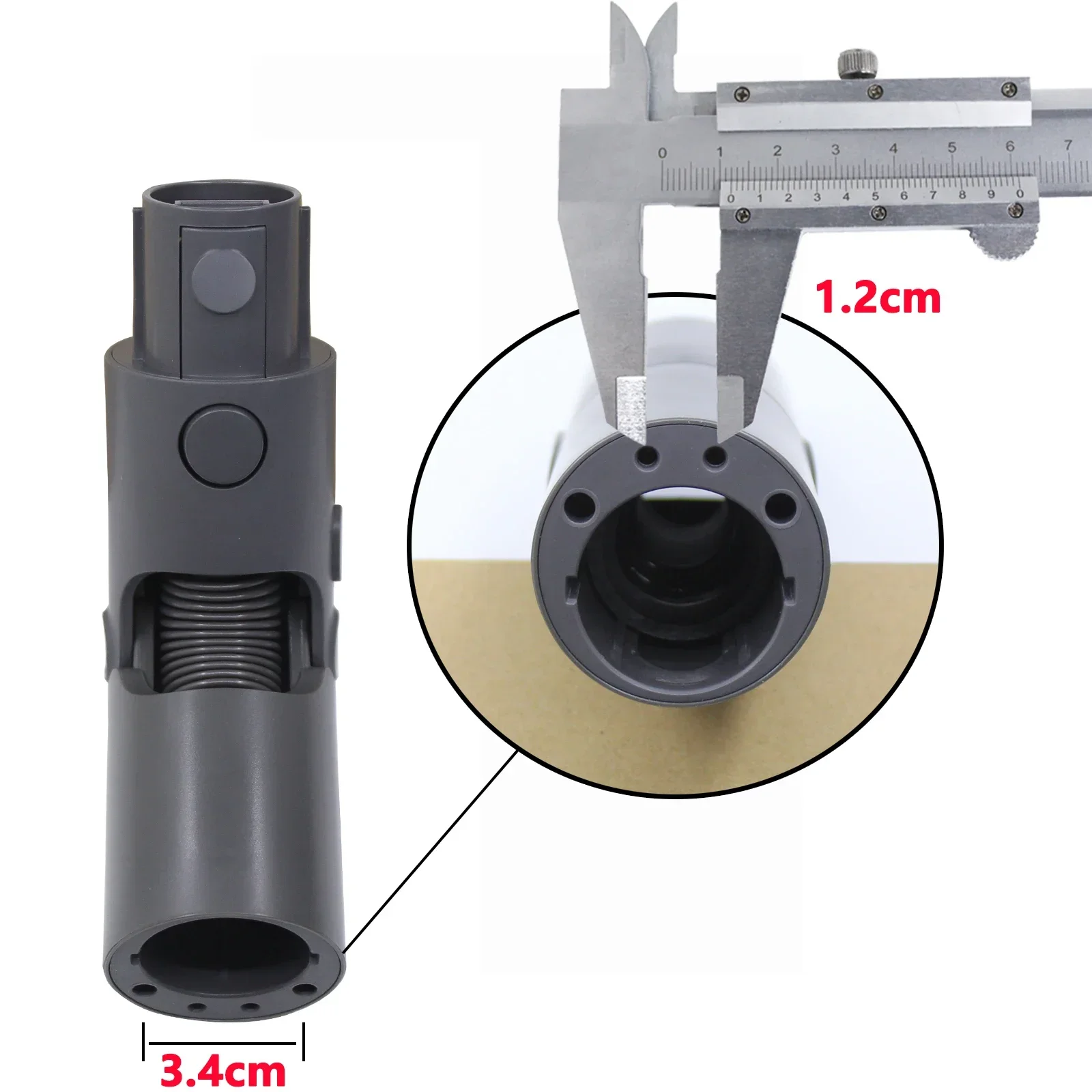 Original Dreame V12 V11SE T10 T20 T30 R20/R20pro Vacuum Cleaner Bottom Adapter Flexible Accessories Conversion Head Assembly