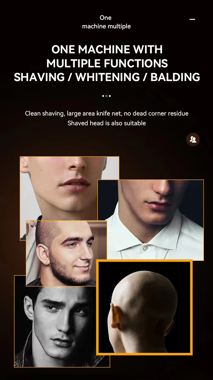 Kemei Rechargeable Hair Clippers Kit Professional DLC Blade Electric Trimmer Men Barber Cordless Shaver KM-2242 KM-2351 KM-3209