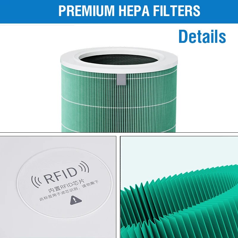 For Replacement Xiaomi Hepa Filter 4 Pro Xiaomi Activated Carbon Filter Pro 4 for Xiaomi Air Purifier 4 Pro Filter M15R-FLP-GL