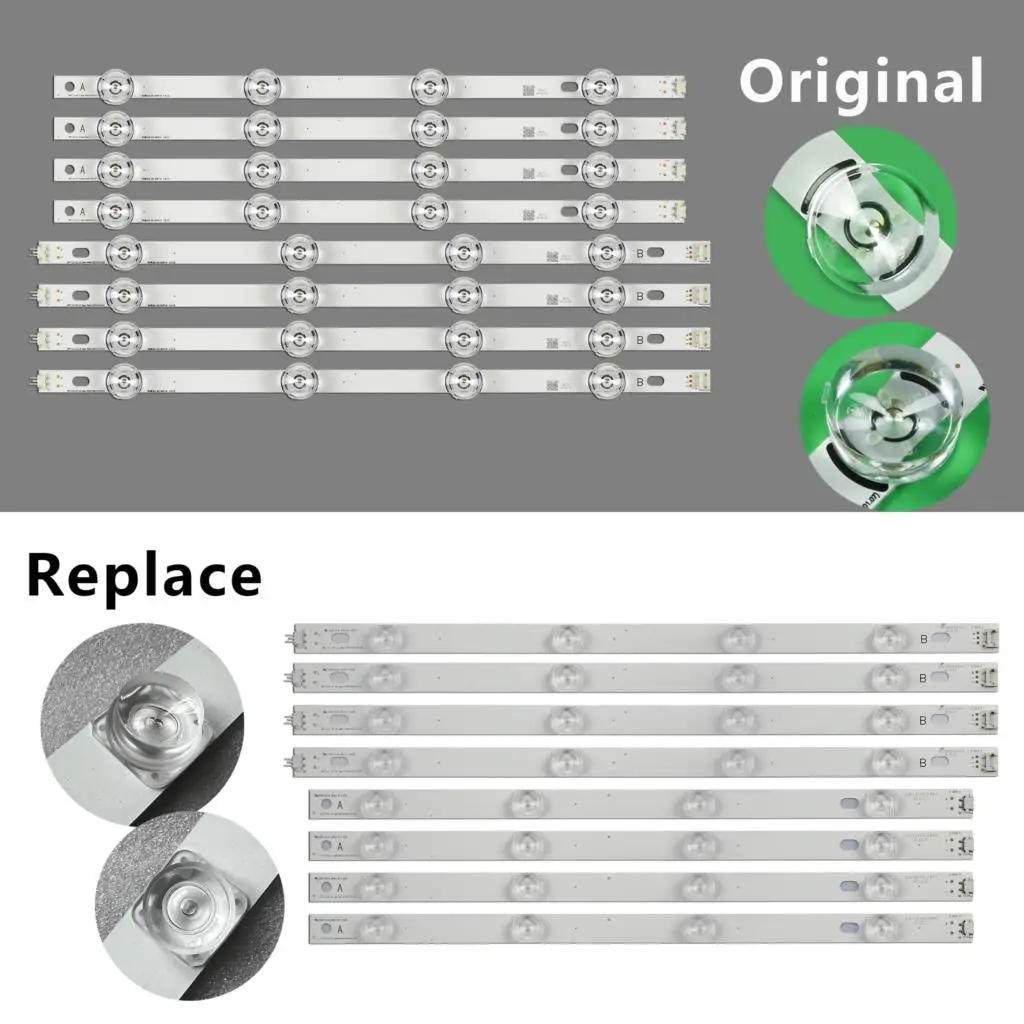 LED Backlight Strip For 42GB6310 42LB550V 42LB561V 42LB585V 42LB580N 42LB563V 42LB5610 42LB580 42LB5800 42LB 42LF LC420DUE FG