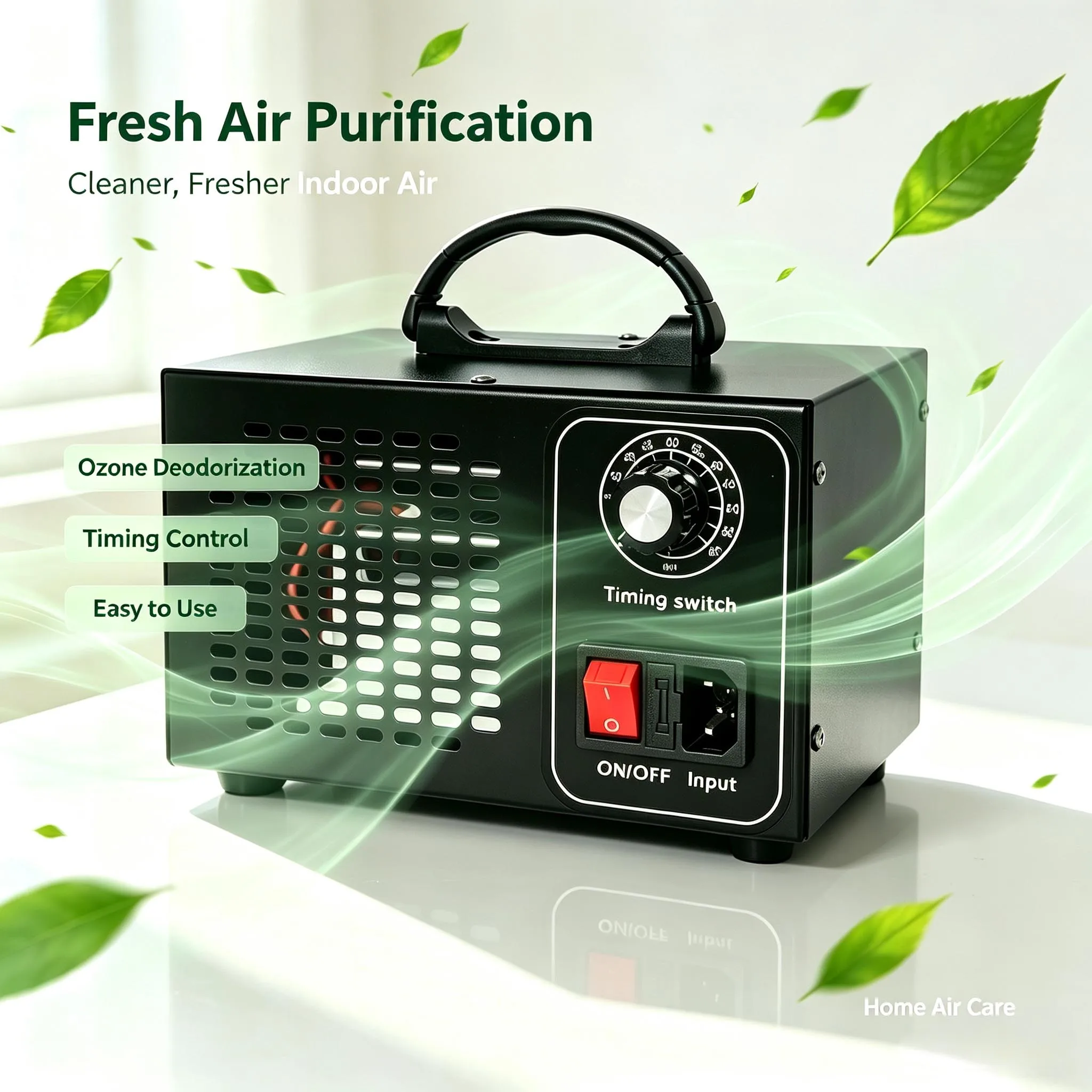 60g/h Ozone Generator Ozone Machine Home Air Purifier Cleaner Sterilize Filter Disinfection Sterilization Remove Odor Ozonizador