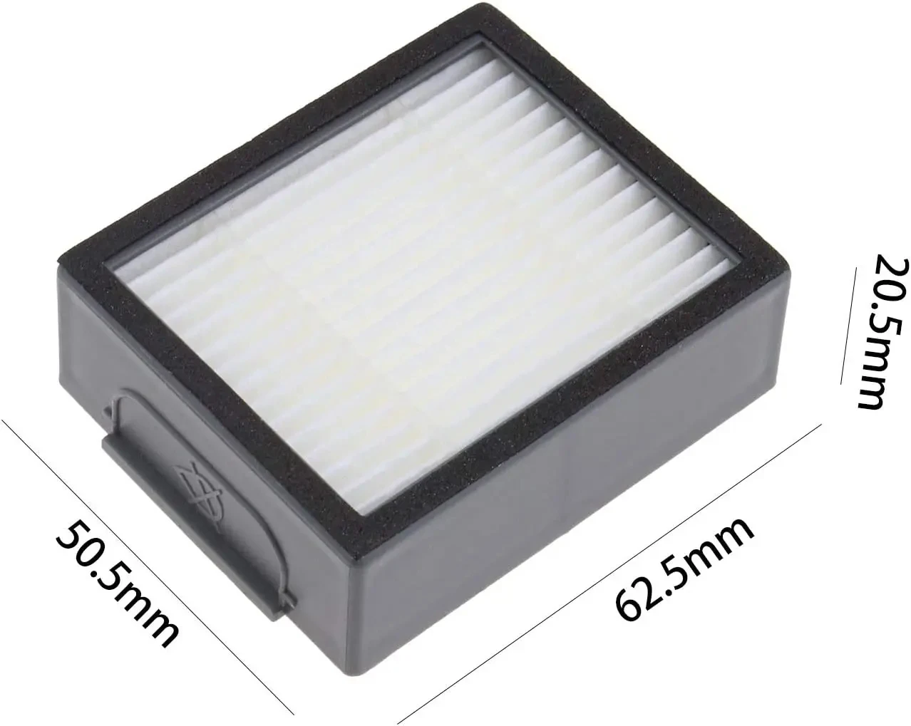 HEPA Filter for IRobot Roomba Evo, i,e,j Series: E5 E6 E7 I1 I3 I4 I5 I6 I7 I8 J7 and All Plus Version Robotic Vacuum Cleaners