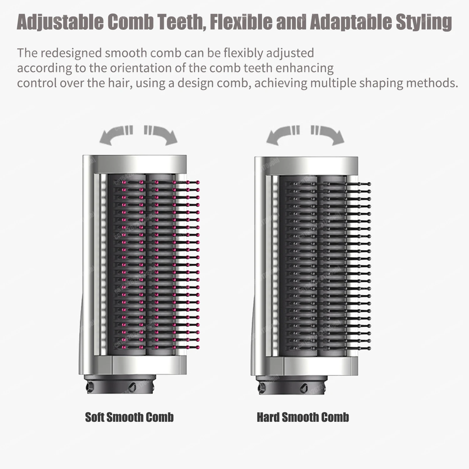Hair Styler Nozzle Auto Curling For Dyson Airwrap HS01 HS05 Sencicimen X9 Hair Dryer Accessories Multi Hair Curler Cylinder Comb