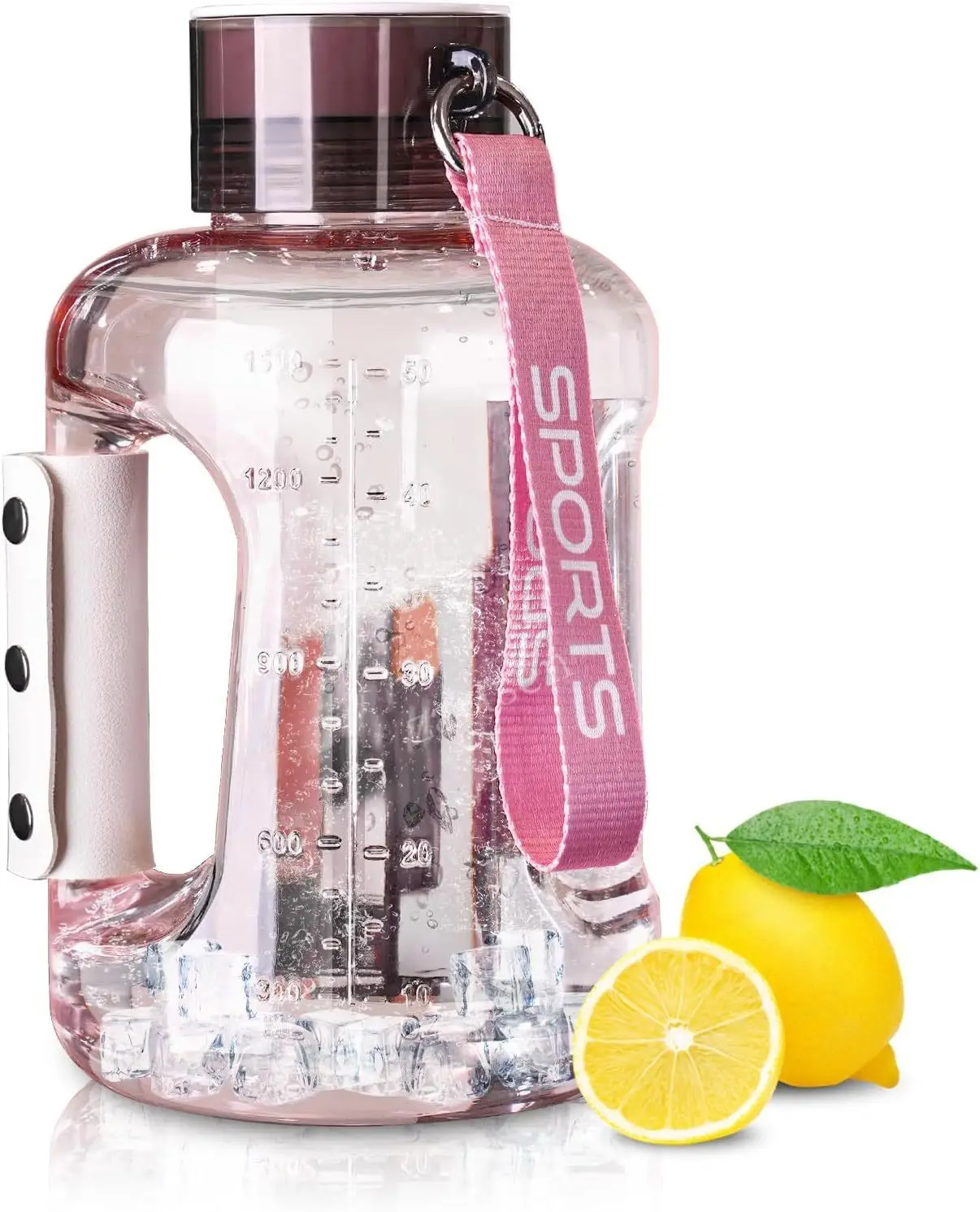 Hydrogen Water Bottle 1.5L Hydrogen Rich Portable Sports Water Bottle Rich Molecular Hydrogen Water Generator