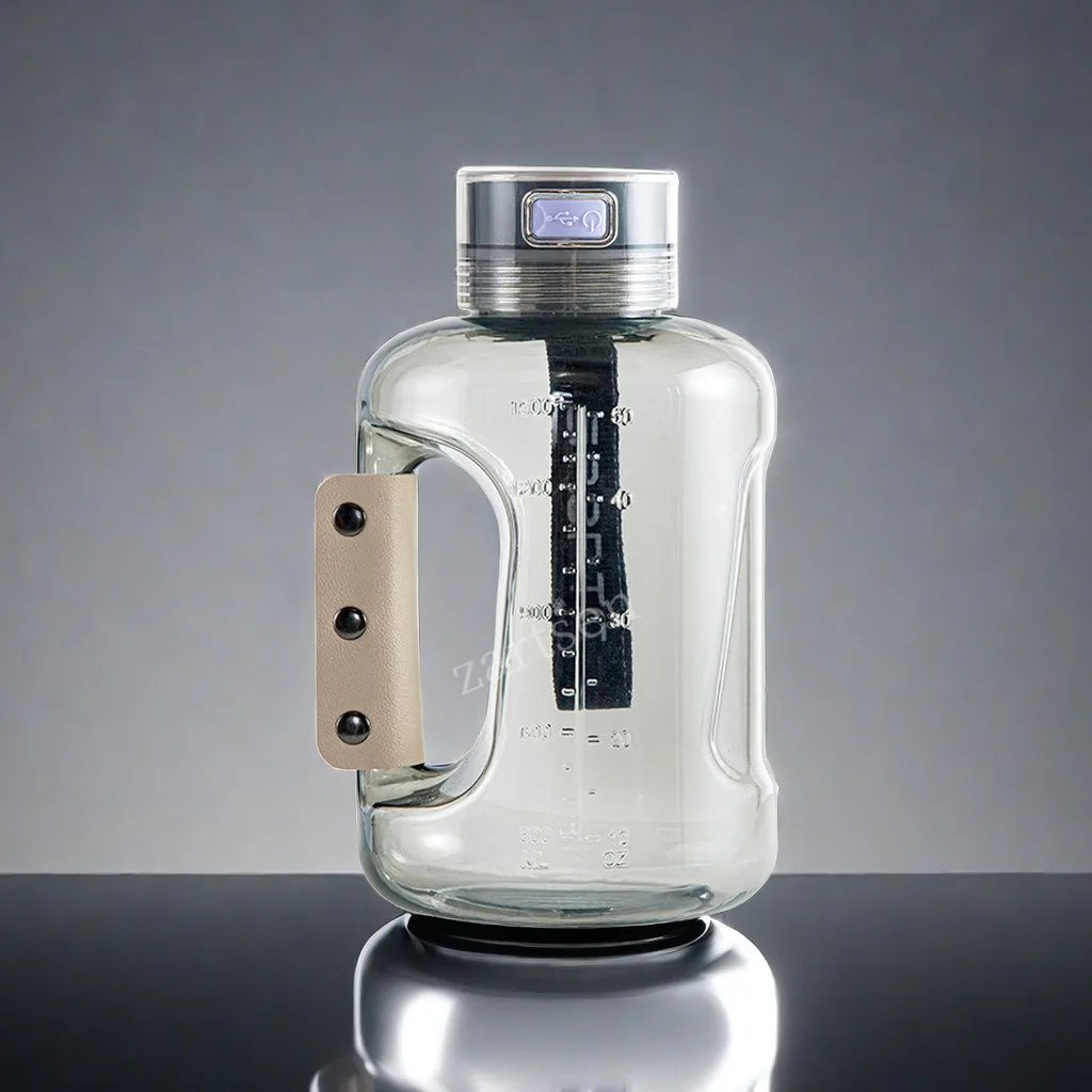 Hydrogen Water Bottle 1.5L Hydrogen Rich Portable Sports Water Bottle Rich Molecular Hydrogen Water Generator