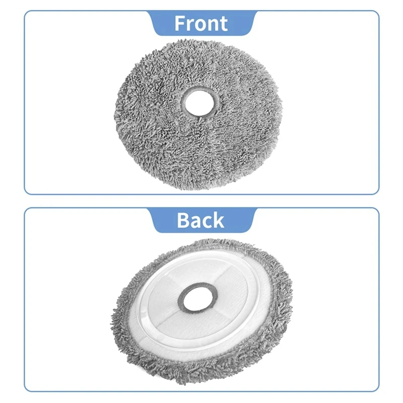 Compatible For Uwant U200 / U200 Pro / Edison 2 Plus U250 Main Side Brush Mop Cloth Hepa Filter Dust Bag Accessories Parts