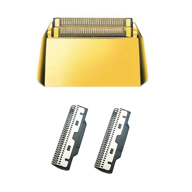 PROFESSIONAL REPLACEMENT FOIL AND CUTTER BLADES HEAD SET FOR KEMEI 2028 ELECTRIC SHAVER (GOLD OR SILVER)