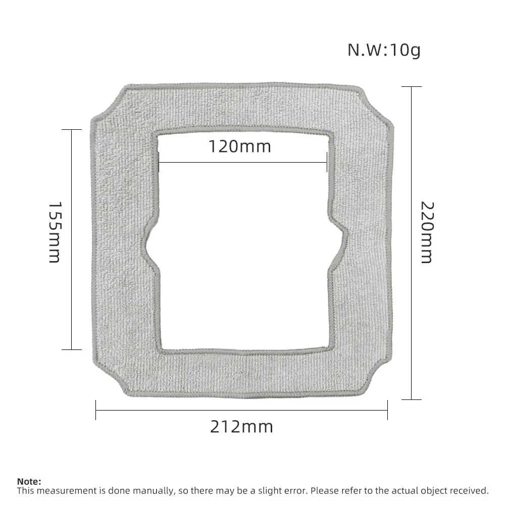 Mop Cloth Rag Compatible For Ecovacs Winboot Mini Vacuum Cleaner Parts Replacement Accessories