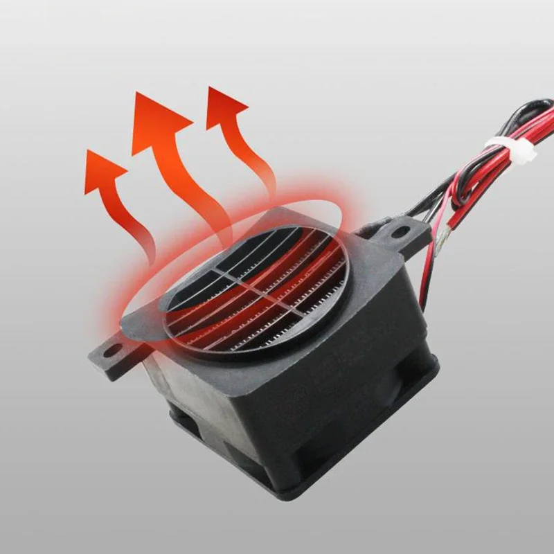 12V~220V Insulated PTC Heater 50W~200W Thermostatic Fan Heater Element Electric Suitable For Egg Incubator 3D Printer PTC