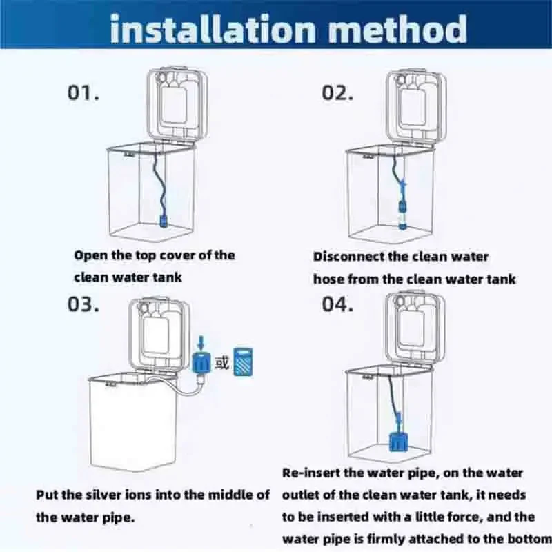 Original Dreame L10 Ultra / L10S Ultra / L40 Ultra / X40 Ultra / X40 Pro Ultra Ag+ Silver Ion Module Bacteriostatic Accessories