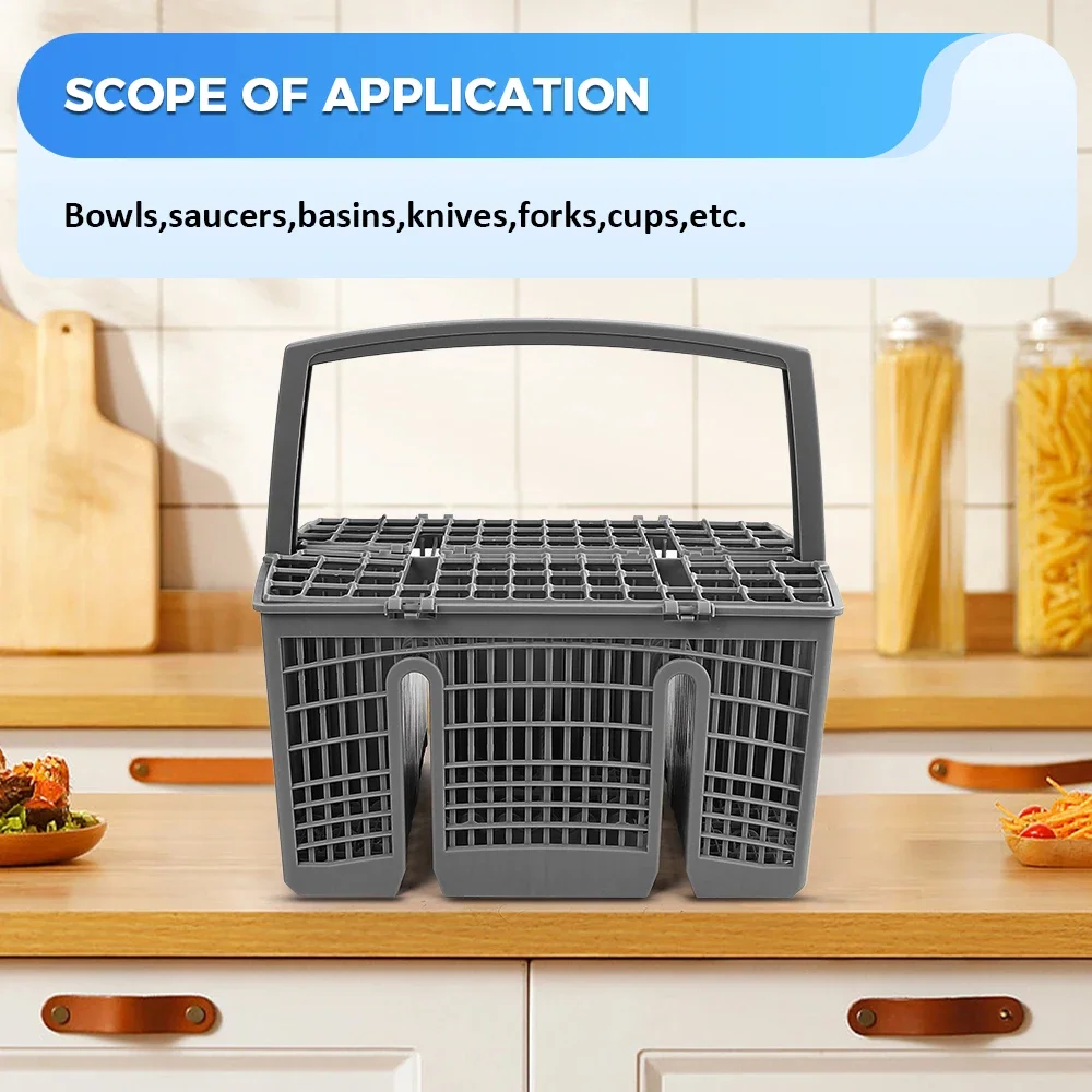 1PC Dishwasher Cutlery Storage Basket For LG For Kitchenaid For GE For Bosch For Maytag Knife Fork Storage Basket Cutlery Holder