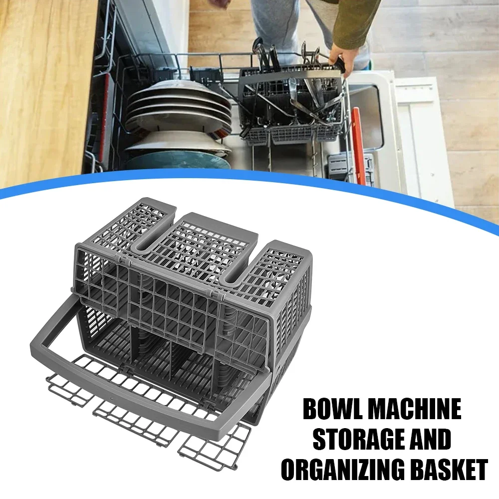 1PC Dishwasher Cutlery Storage Basket For LG For Kitchenaid For GE For Bosch For Maytag Knife Fork Storage Basket Cutlery Holder