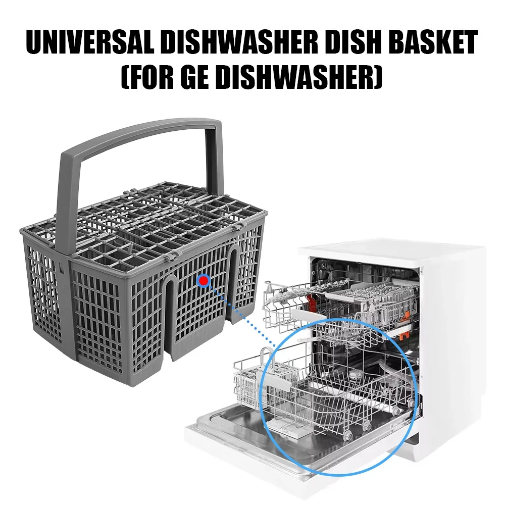 1PC Dishwasher Cutlery Storage Basket For LG For Kitchenaid For GE For Bosch For Maytag Knife Fork Storage Basket Cutlery Holder