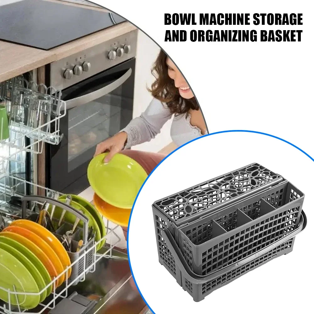 1PC Dishwasher Cutlery Storage Basket For LG For Kitchenaid For GE For Bosch For Maytag Knife Fork Storage Basket Cutlery Holder