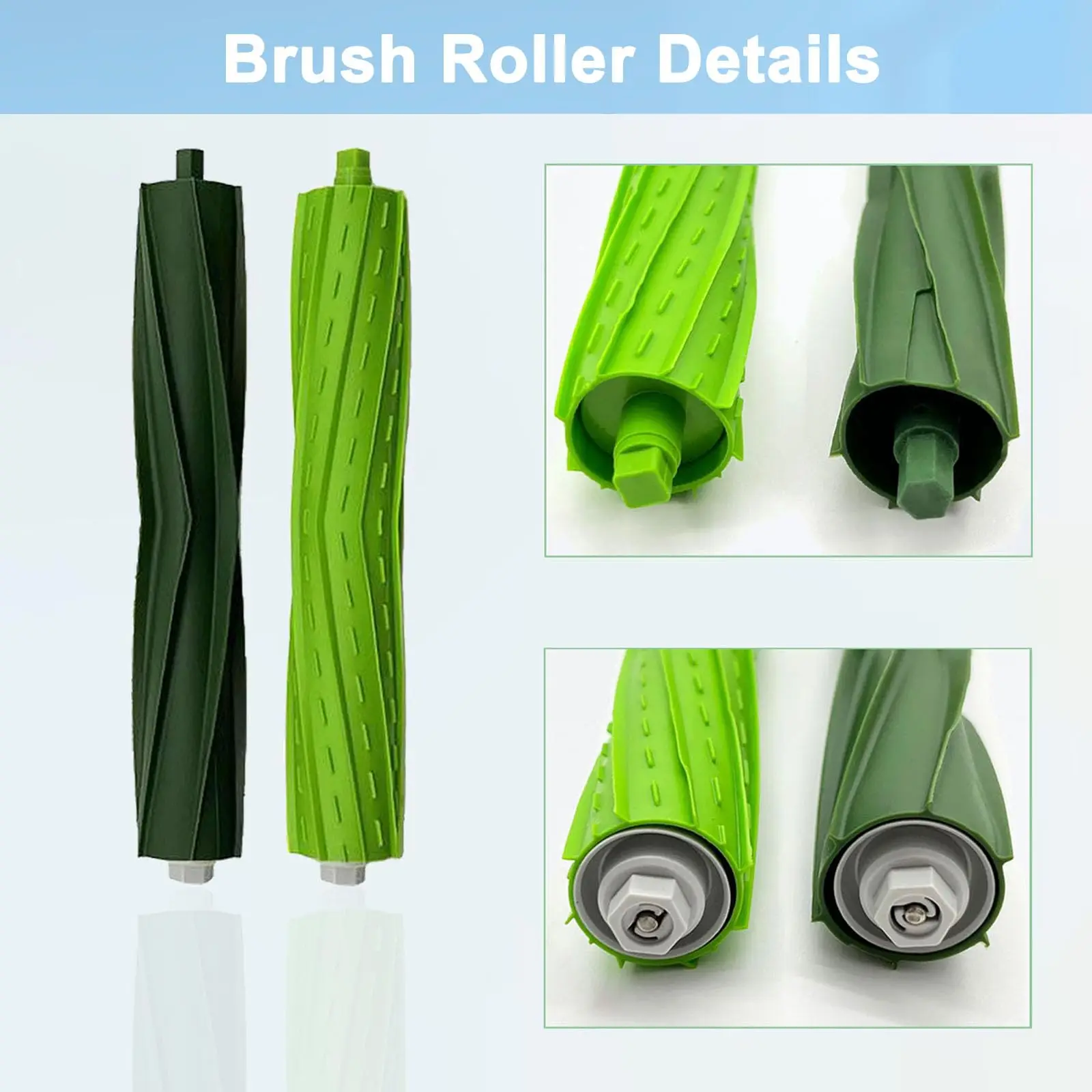 For IRobot Roomba I E J Series I7 I7+ I3 I3+ I4 I6 I6+ I8 I8+Plus E5 E6 E7 J7 J7Plus Robot Vacuum Cleaner Roller Brushes Parts