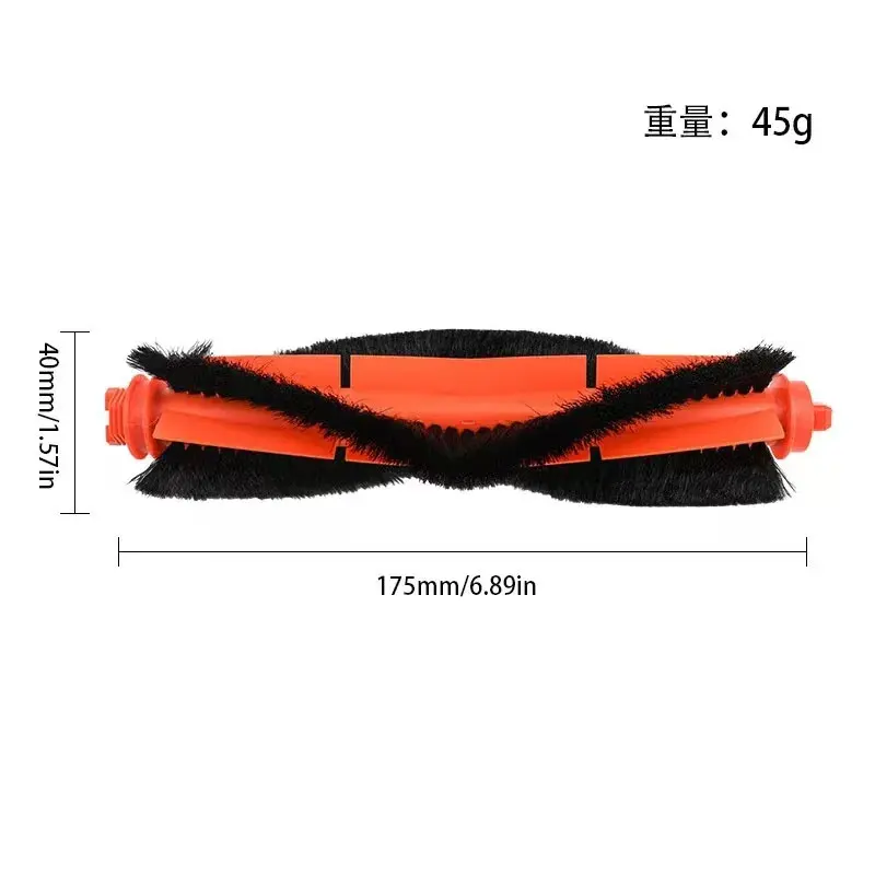 For Xiaomi Vacuum cleaner S20 / D106 E12 E10 B112 Accessories Replacement Main Side Brush Mop Cloth Filter Parts