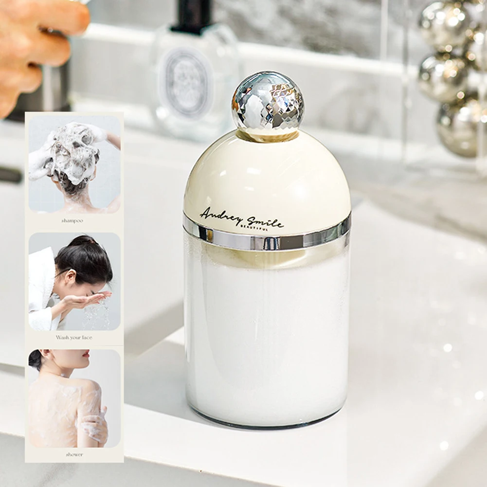 Portable Washable Fully Electric Facial Cleanser And Shower Gel Quick Foaming Cleaning Tool Suitable For Suitable For Daily Life