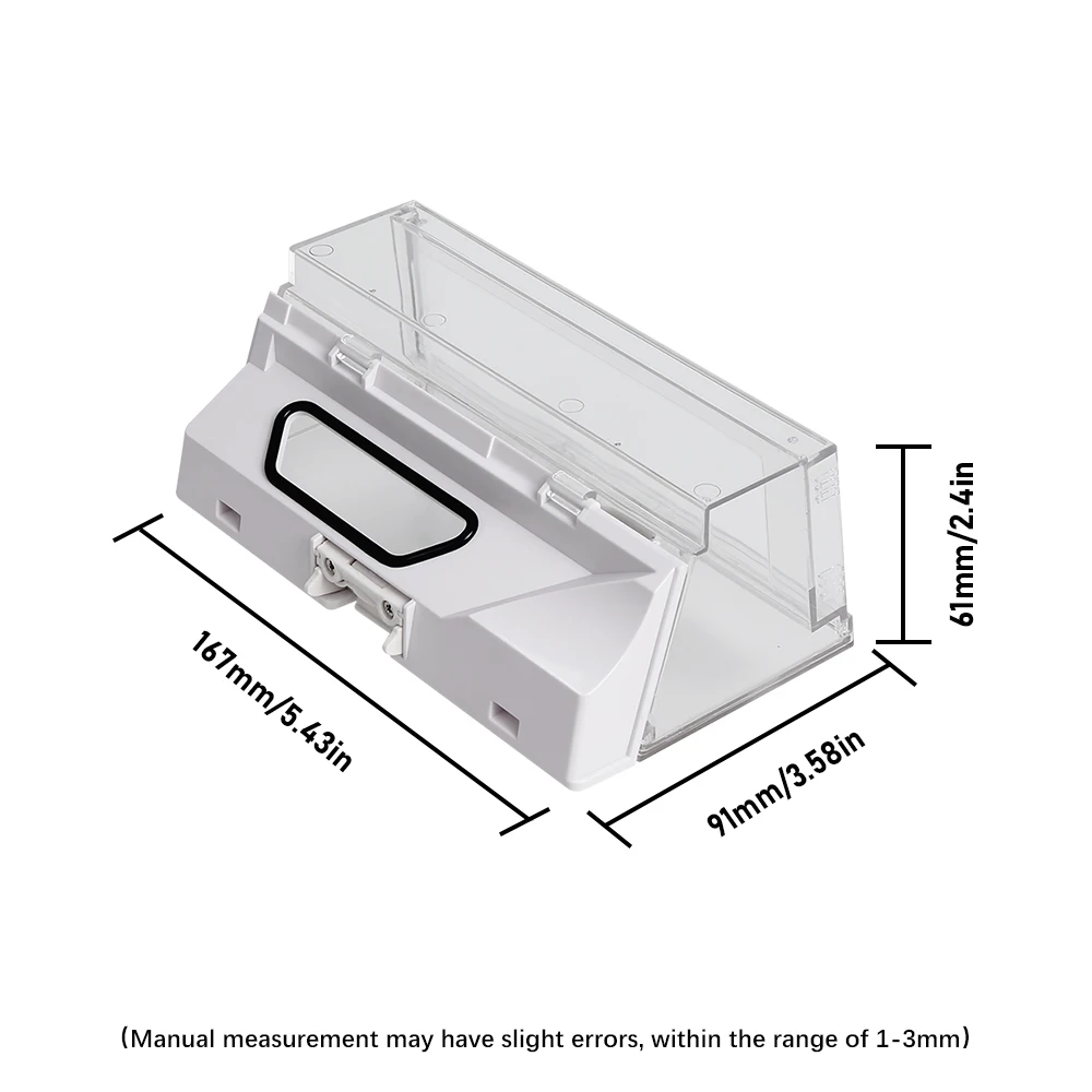 Dust Box For Mi Robot Vacuum 2 For Roborock S5 S50 S51 S52 S55 S6 T4 T6 Robot Vacuum Cleaner Accessories Parts Dust Bin Box Kit