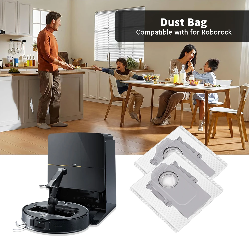 Dust Bag Part For Roborock Qrevo Curv Qrevo Edge Qrevo MaxV Qrevo Master Q Revo Qrevo S Qrevo Pro Plus Slim Vacuum Bag Accessory