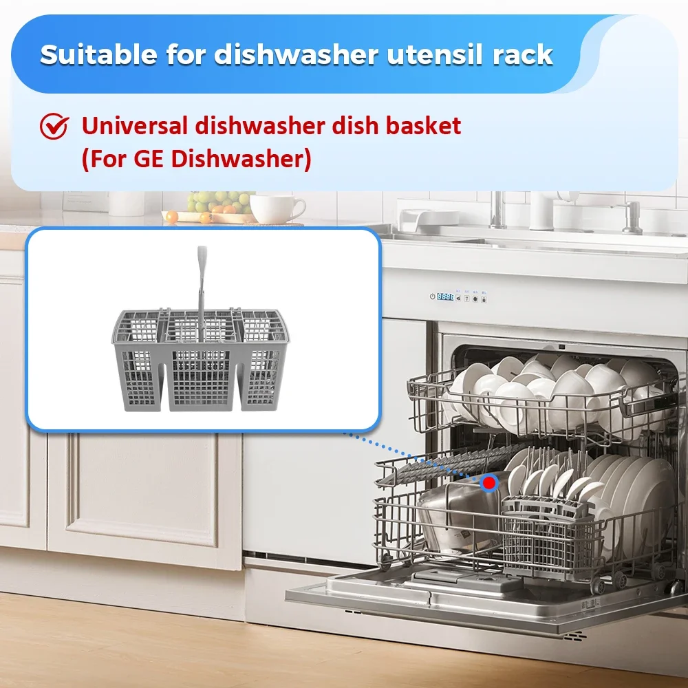 Kitchen Storage Supplies Universal Cutlery Basket For Constructa, Kenmore For Siemens,Bosch, Maytag Dishwashers Cutlery Basket