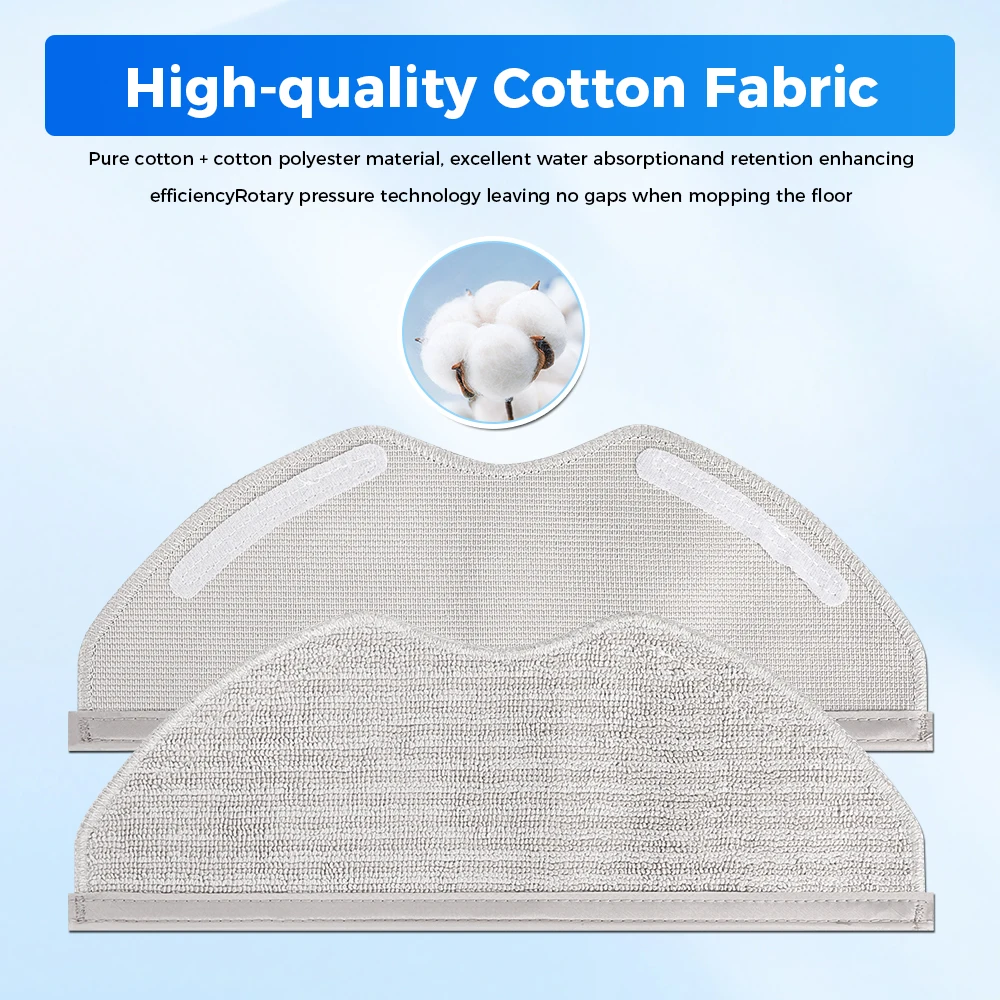 For Xiaomi Robot Vacuum S40 OV81 Dust Bags Side Brush Mop Cloths Roller Brush HEPA Filter Vacuum Cleaner Cleaning Accessories