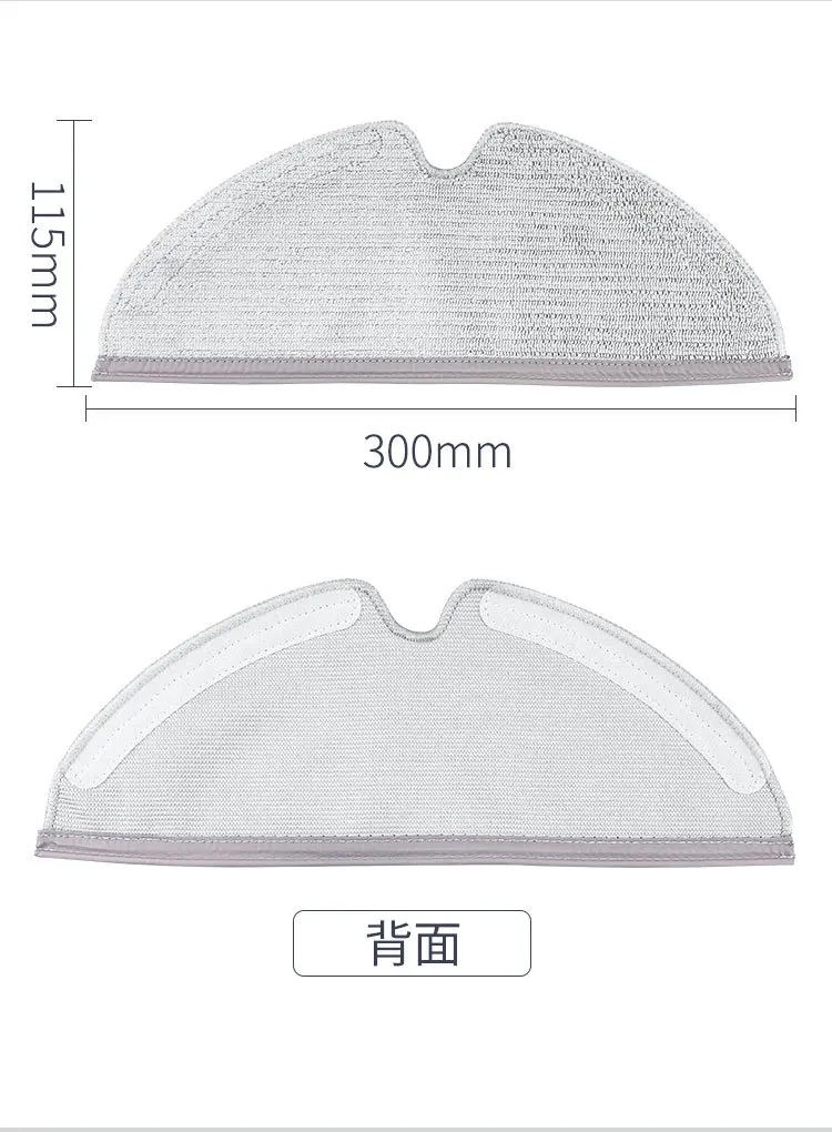 For Xiao mi Roborock S5 S50 S51 S55 S6 S60 S6 Pure Vacuum Cleaner Accessories HEPA Filter Mop Cloth Side Main Brush Spare Parts