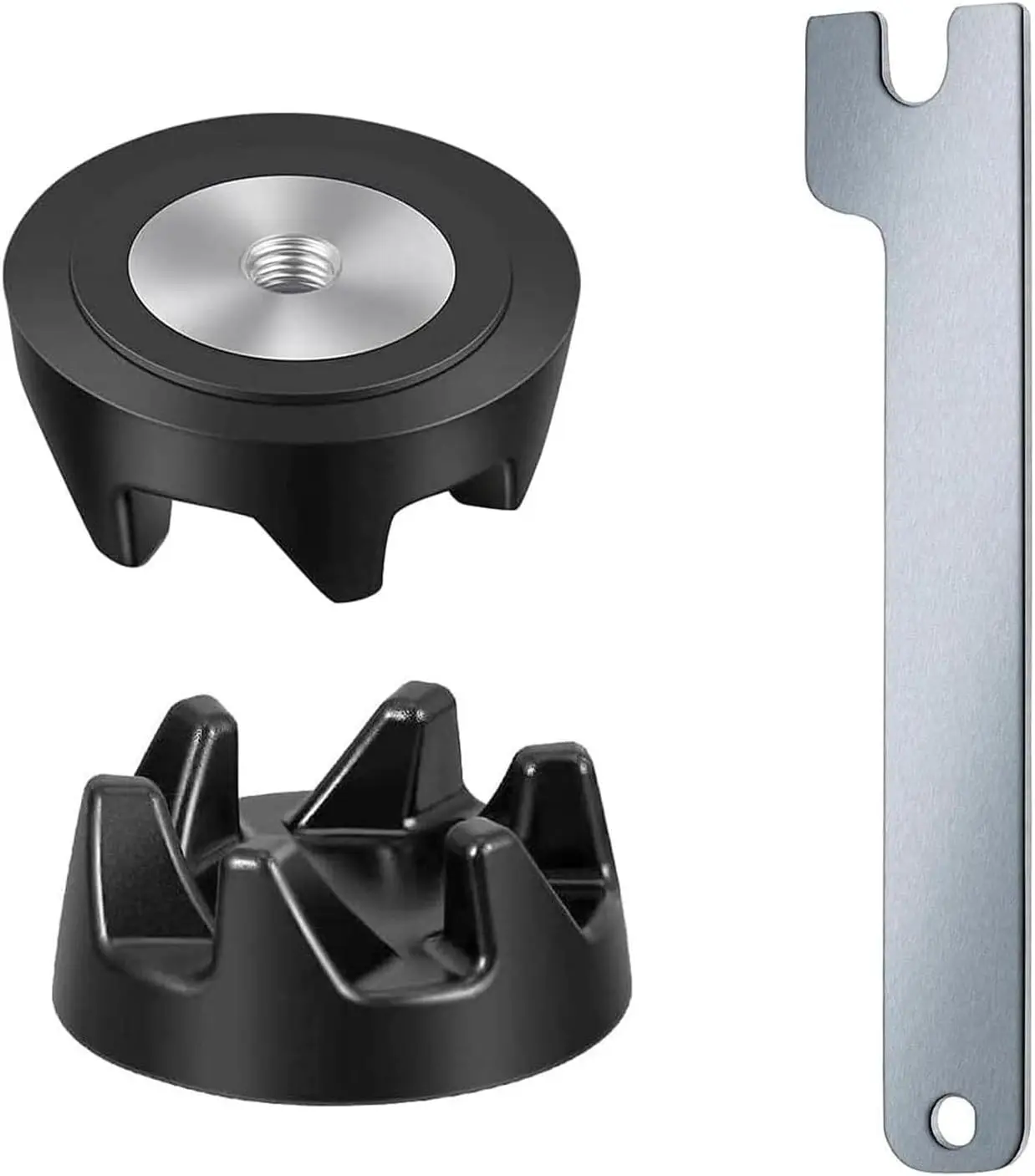 2PCS Blender Coupler with 1 Spanner Kit for KitchenAid KSB5WH KSB5 KSB3 WP9704230VP WP9704230 Driver Replacement Parts