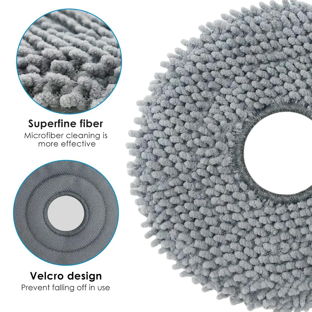 Mop Pads for Roborock Q Revo Master, Q Revo S, Q Revo Pro, Q Revo Maxv, Q Revo Curv Accessories Replacement Parts Mopping Cloths