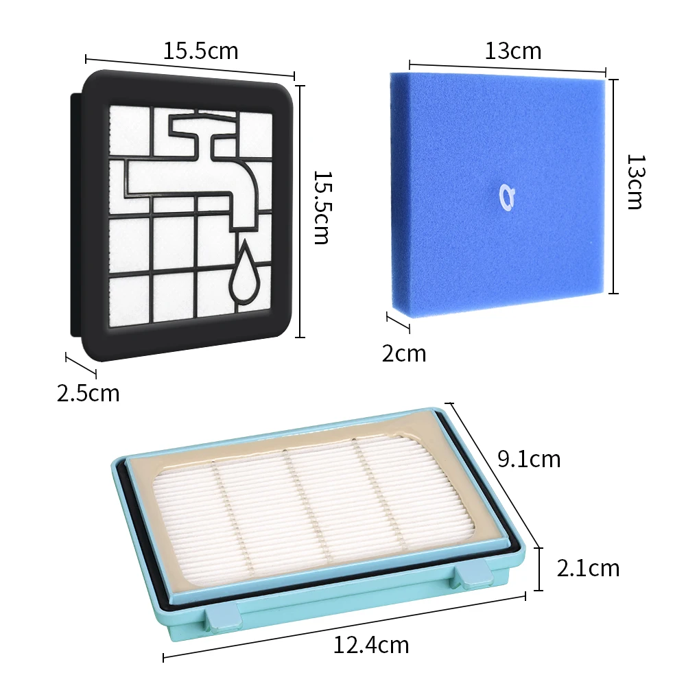 Suitable for Philips Power Pro Compact Vacuum Cleaner FC9330 FC9331 FC9332 FC9333 FC9334 FC9555 FC9550 HEPA Filter