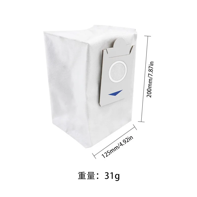 Ecovacs X5 OMNI / X5 PRO OMNI Robot Vaccum Replacement Parts Dust Bag Main Side Brush Filter Mop Accessories