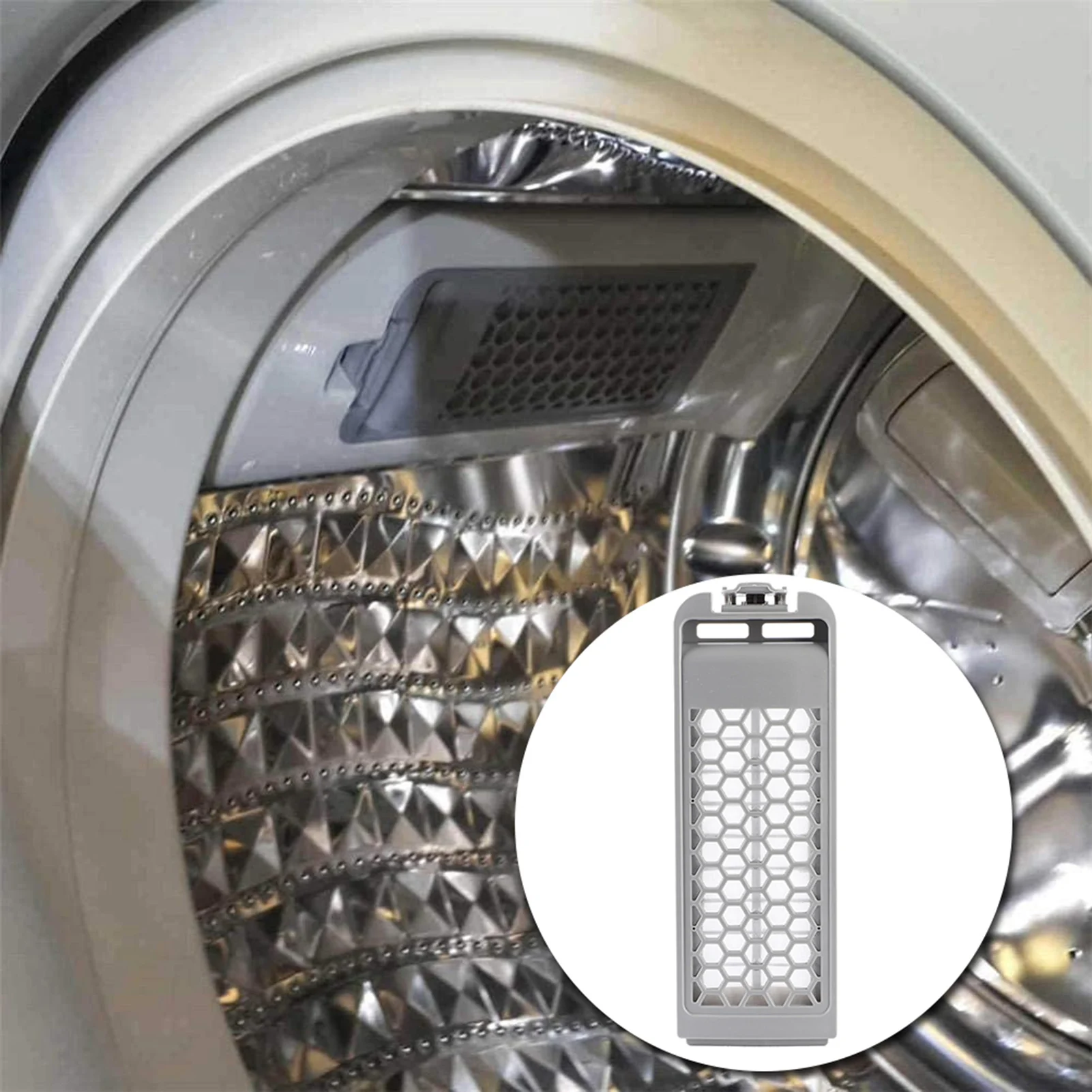 Washer Filter Cartridge Replacement For Samsung DC62-00018A DC97-16513A Mesh Filter High Cleaning Efficiency For Home Use