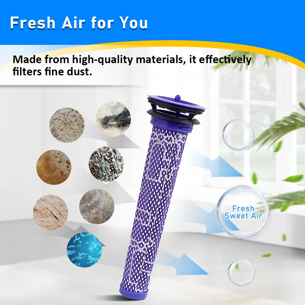 Hepa Post Filters For Dyson V6 DC58 DC59 DC61 DC62 DC74 Animal Absolute Cordless Vacuum Cleaner Replacement Parts