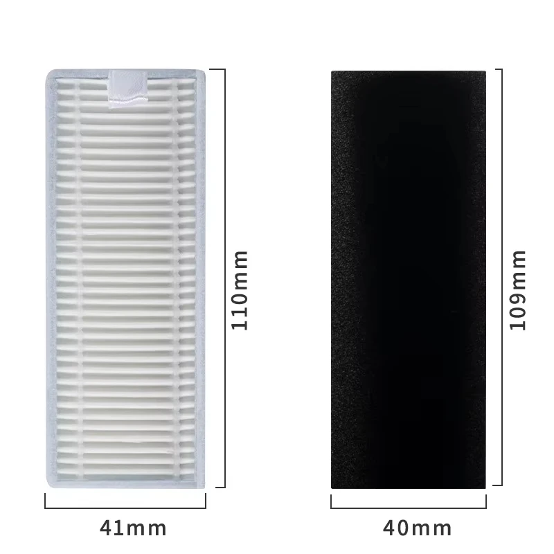 For Yeedi Mop Station Self-cleaning Robot Accessories with Side Brush Main Brush Dust Box Filter Cleaning Replacement