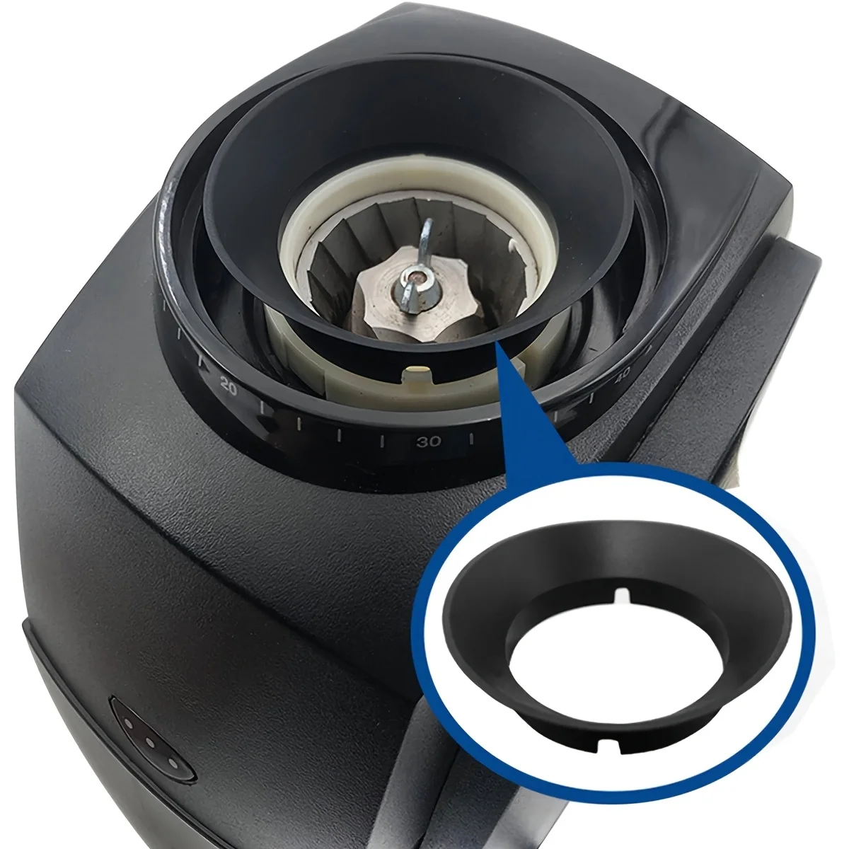 Silicone Gasket Replacement for Baratza Encore & Virtuoso, Fit for Maestro & Preciso & Electric Conical Burr Coffee Grinder