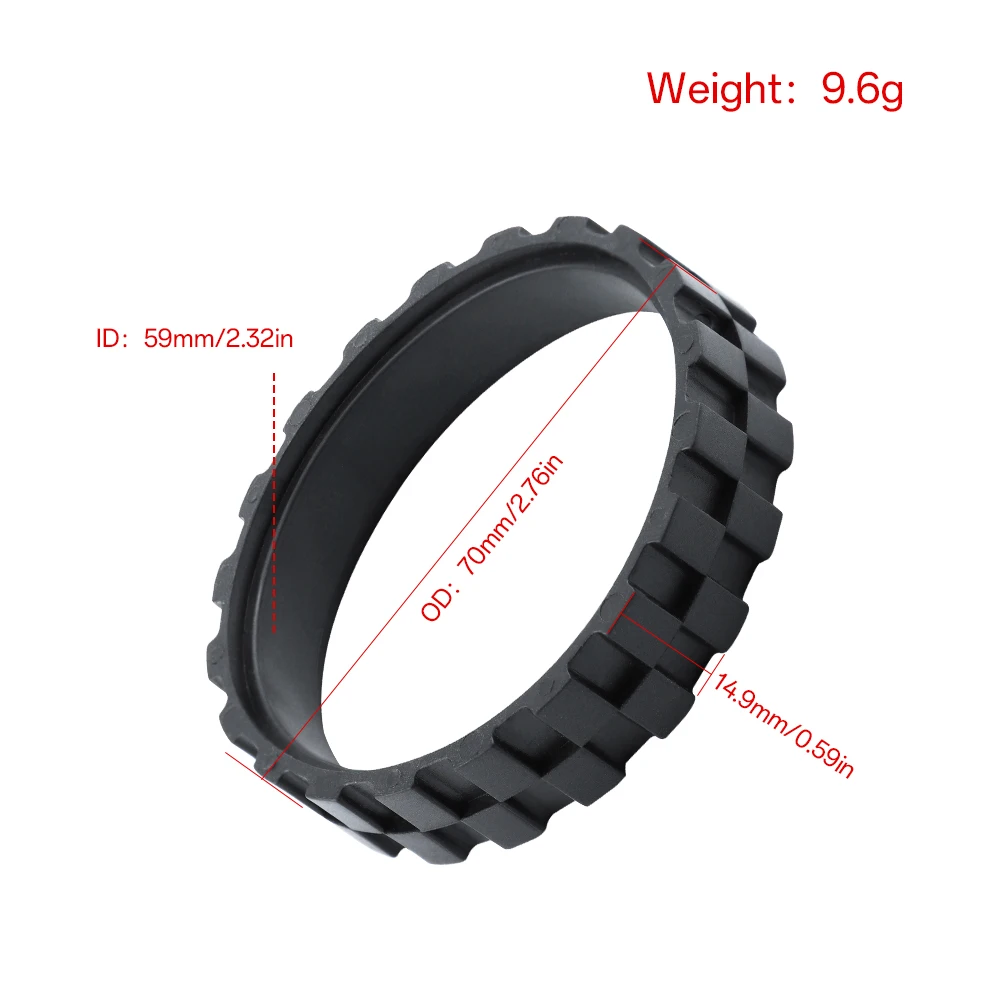 Tires Skin Parts For IRobot Roomba I7 E5 E6 500 600 700 800 900 Series Robot Vacuum Anti-Slip Rubber Wheel Spare Accessories