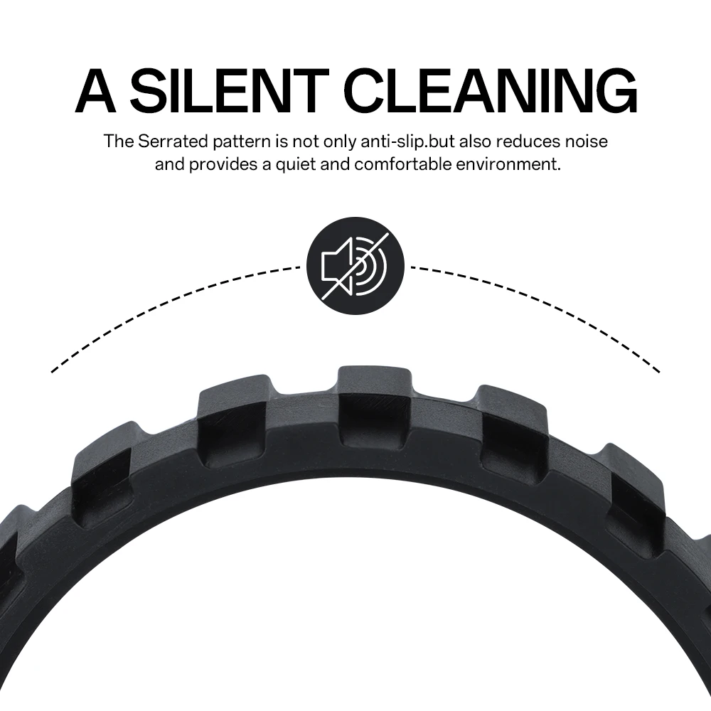 Tires Skin Parts For IRobot Roomba I7 E5 E6 500 600 700 800 900 Series Robot Vacuum Anti-Slip Rubber Wheel Spare Accessories