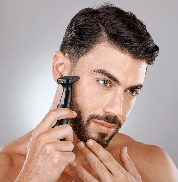 NEW XIAOMI 3 in 1 Electric Hair Trimmer for Nose Men Painless Rechargeable Sideburns Eyebrows Beard Hair Clipper Shaver