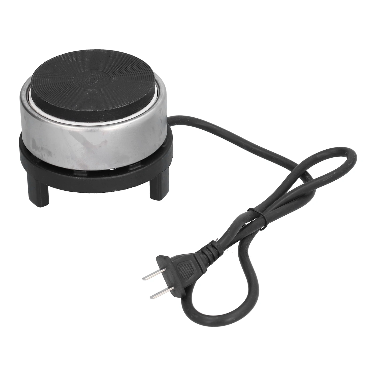 300W Mini Electric Stove Iron Hot Plate Tea Coffee Pot Warmer Heater for Home Office Dormitory Coffee Heater Electric Tea Warmer